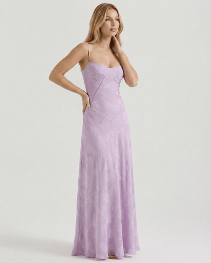 Selene - Abito Maxi Liliora Donna Elegante Femminile Moderno