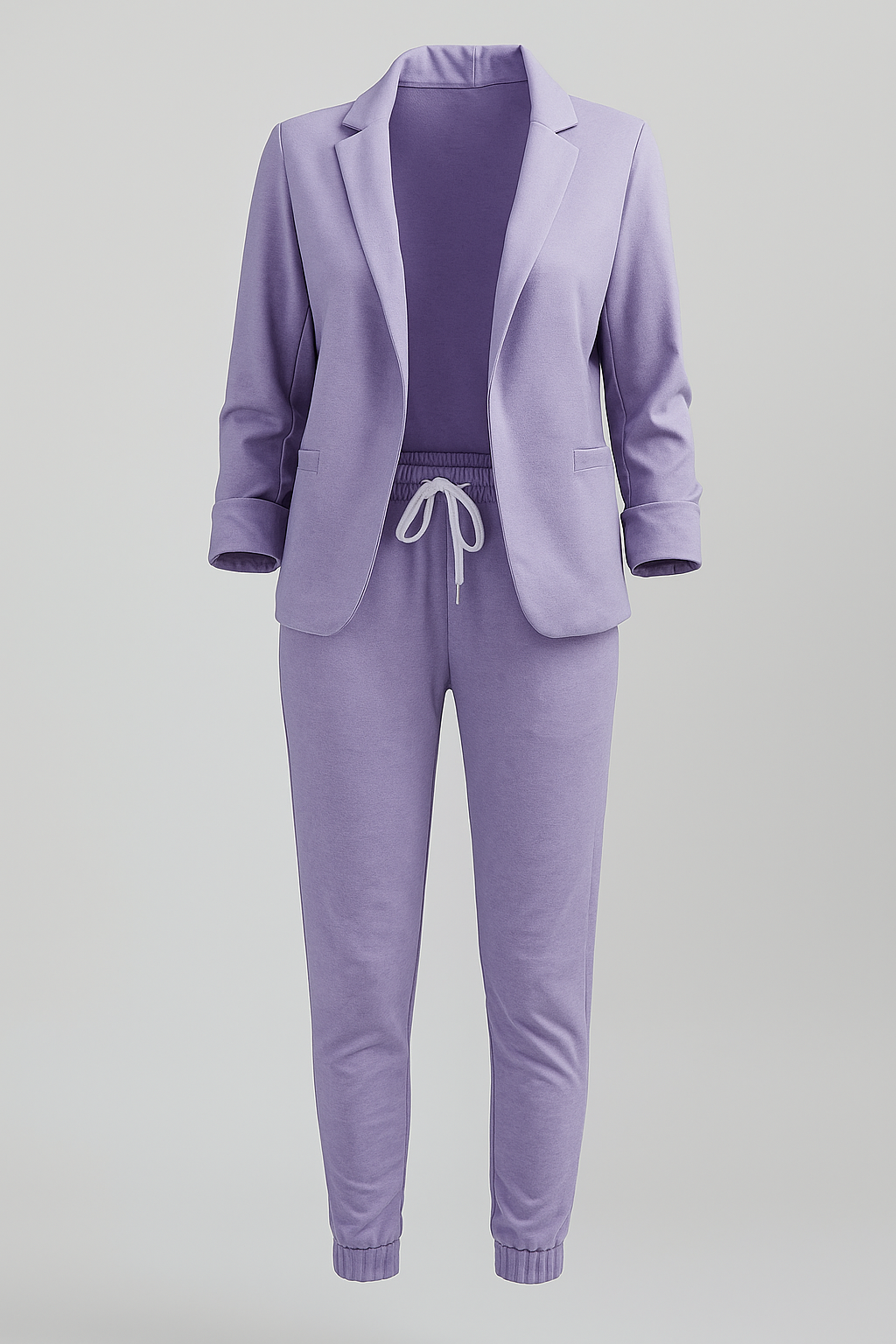 Hedonia - Set da donna con blazer e pantaloni jogger