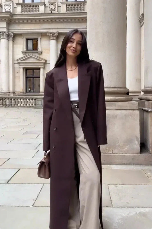 Nives - Cappotto Lungo Donna Elegante Invernale