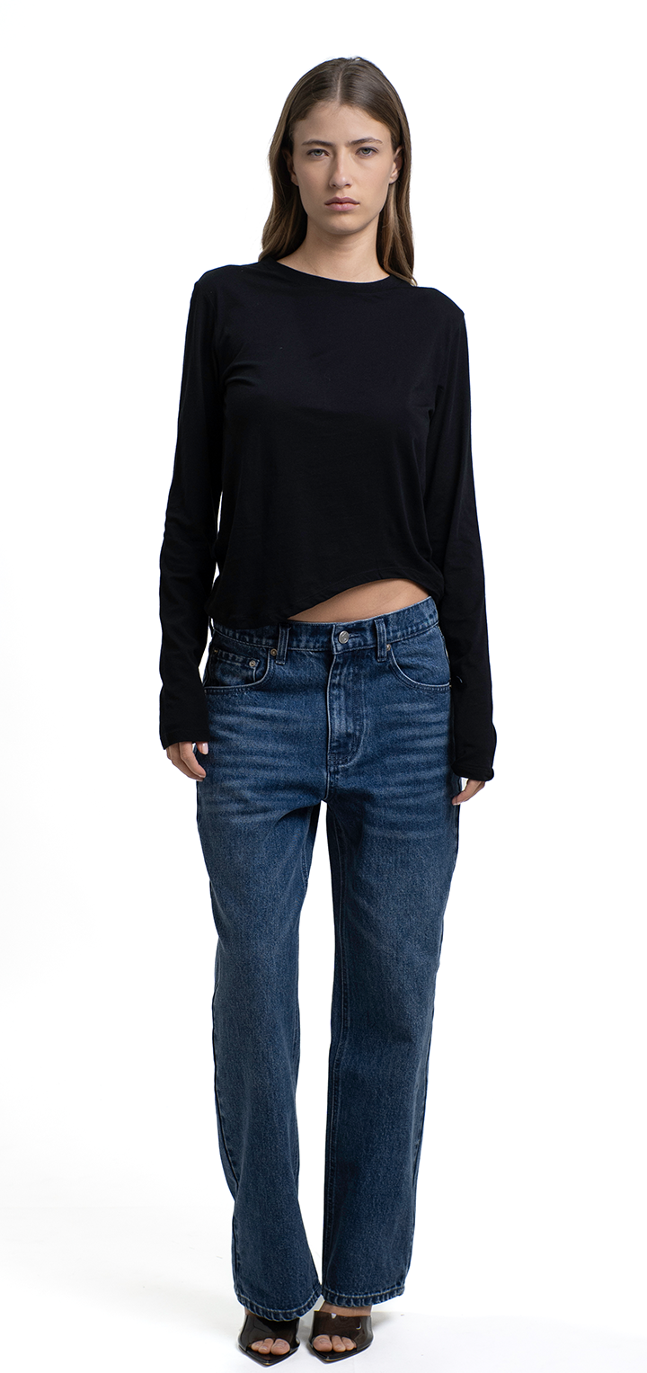 Tamara - Maglia Donna Maniche Lunghe in Cotone