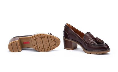 Rachele - Scarpe Pump Donna Marrone Scuro Eleganti Moderne