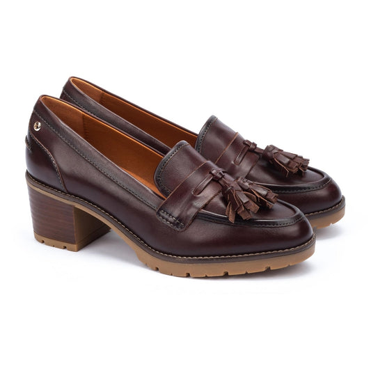 Rachele - Scarpe Pump Donna Marrone Scuro Eleganti Moderne
