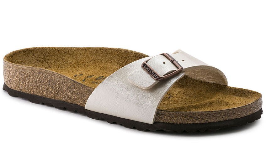 Rexel - Sandali Slide Donna Bianco Perla Eleganti Moderni