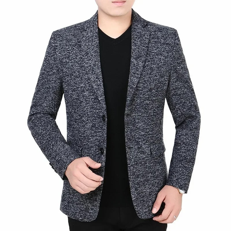 Hectorius - Blazer Uomo Business Elegante Lusso