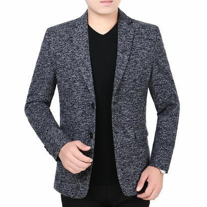Hectorius - Blazer Uomo Business Elegante Lusso