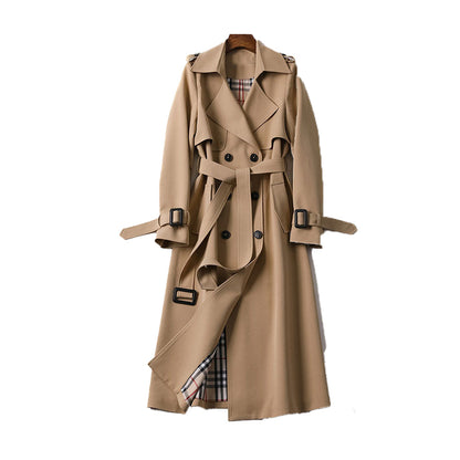 Simona - Trench Doppiopetto da Donna Outerwear Classico ed Elegante