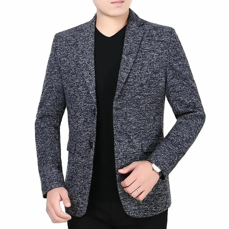 Hectorius - Blazer Uomo Business Elegante Lusso