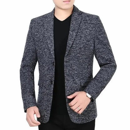 Hectorius - Blazer Uomo Business Elegante Lusso