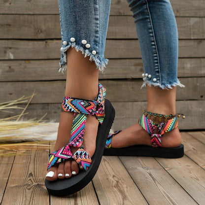 Romina – Sandali Bassi In Stile Bohemien Per Un Look Fresco