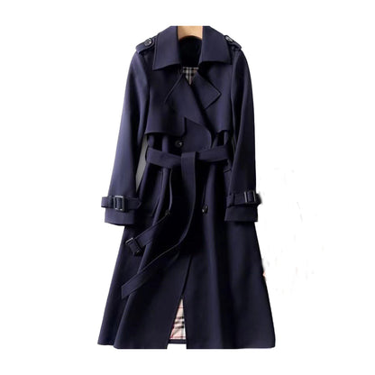Simona - Trench Doppiopetto da Donna Outerwear Classico ed Elegante