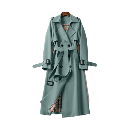 Simona - Trench Doppiopetto da Donna Outerwear Classico ed Elegante