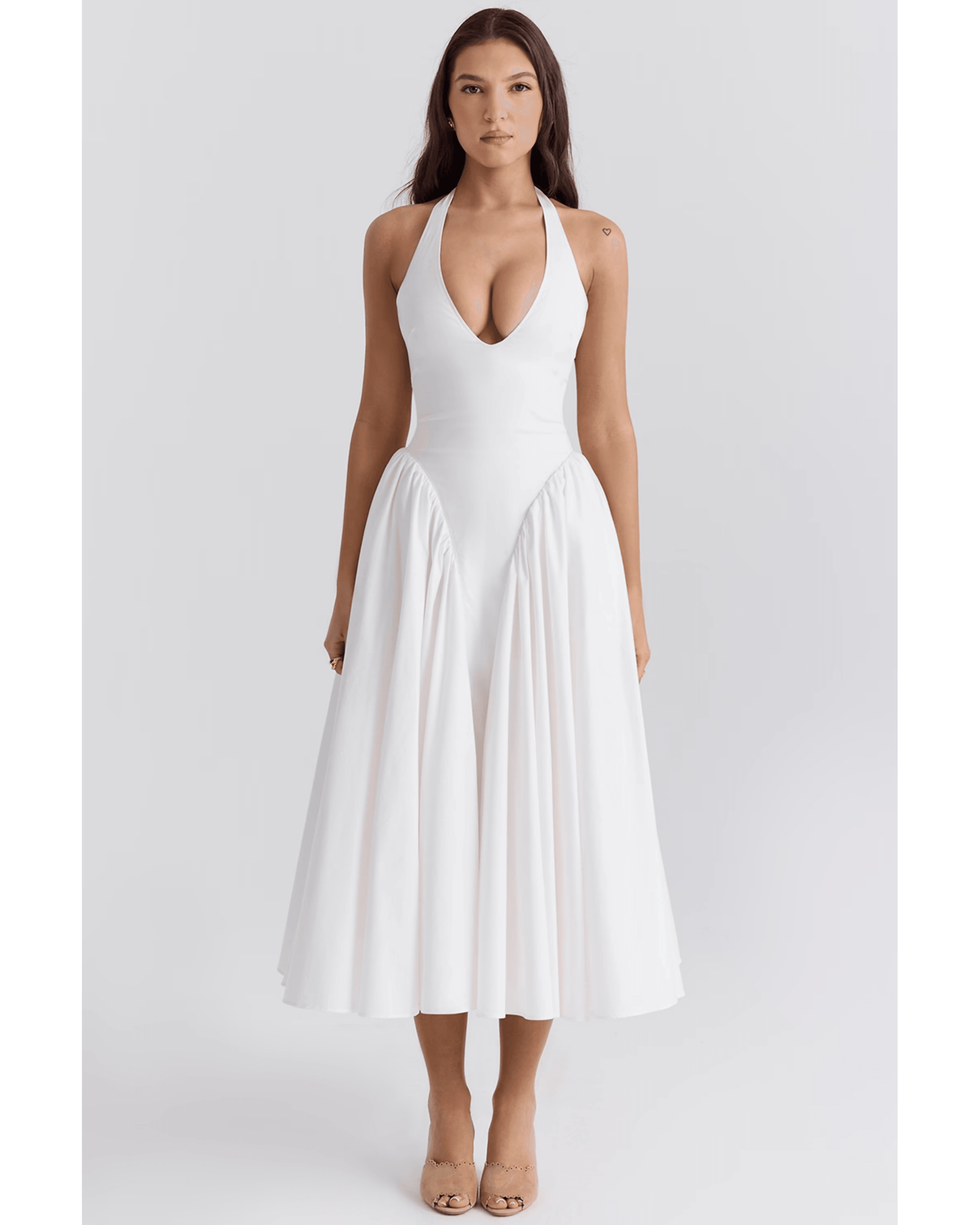 Asia - Abito Midi Donna Elegante Estivo