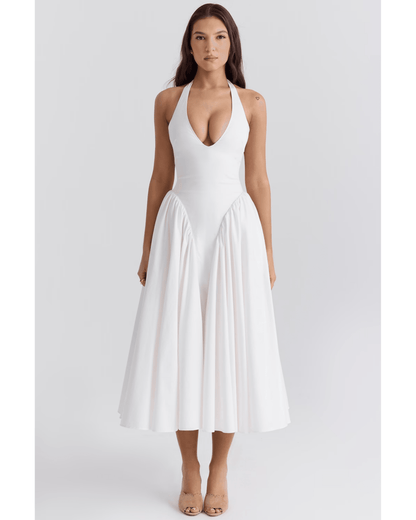 Asia - Abito Midi Donna Elegante Estivo