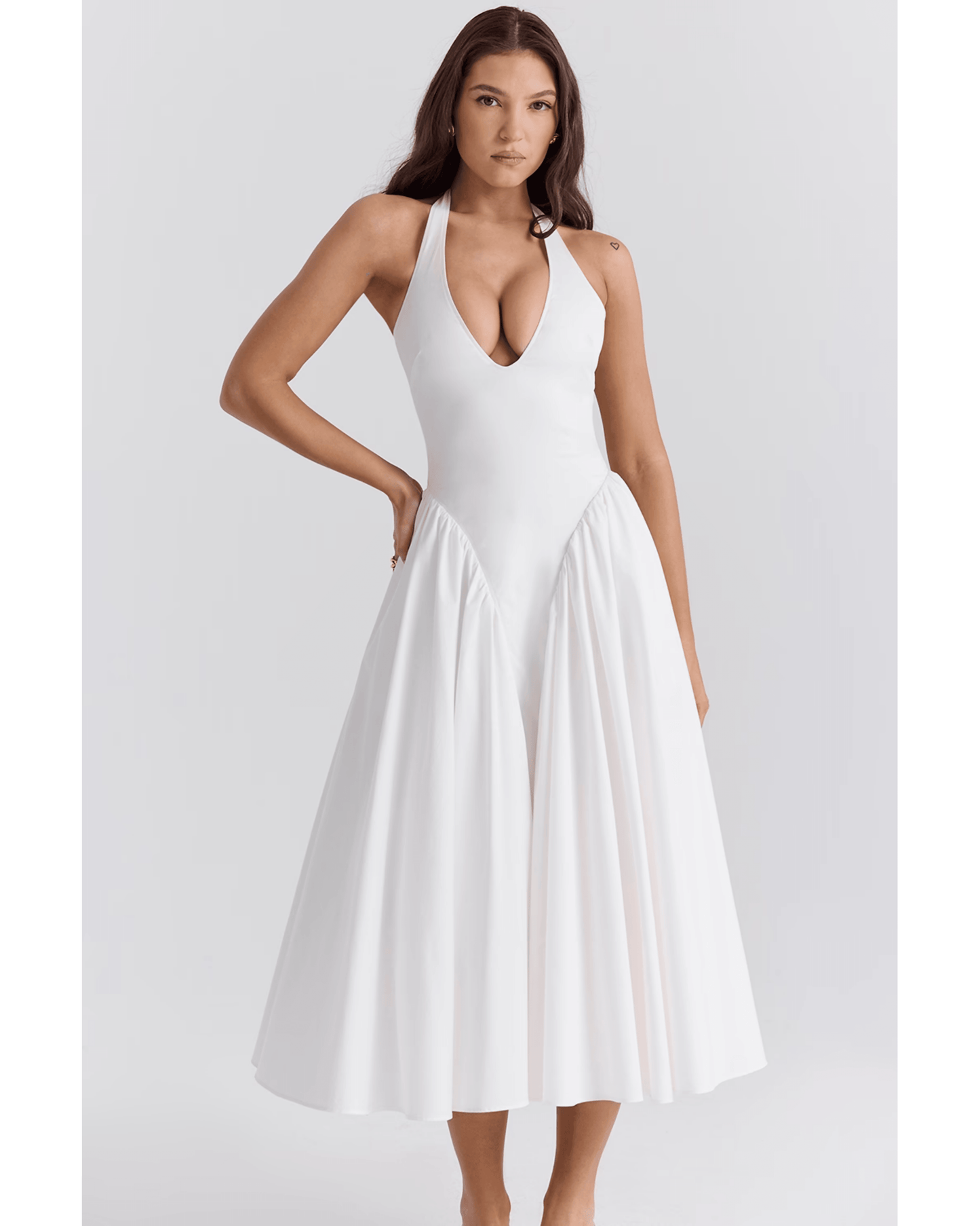Asia - Abito Midi Donna Elegante Estivo