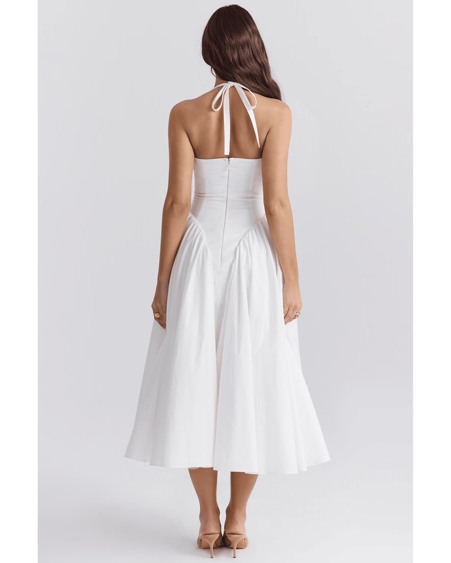 Asia - Abito Midi Donna Elegante Estivo