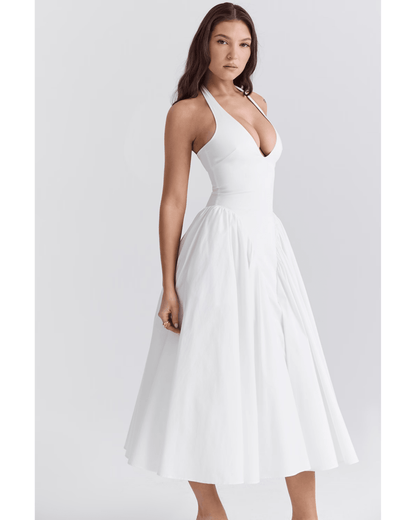 Asia - Abito Midi Donna Elegante Estivo