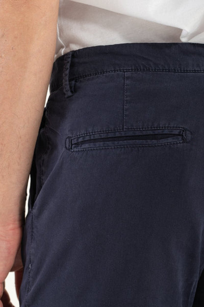 Tristano - Pantalone Blue Slim Uomo Elegante