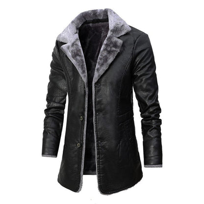 Geremia - Cappotto Uomo Collo Rovesciato Stratificato