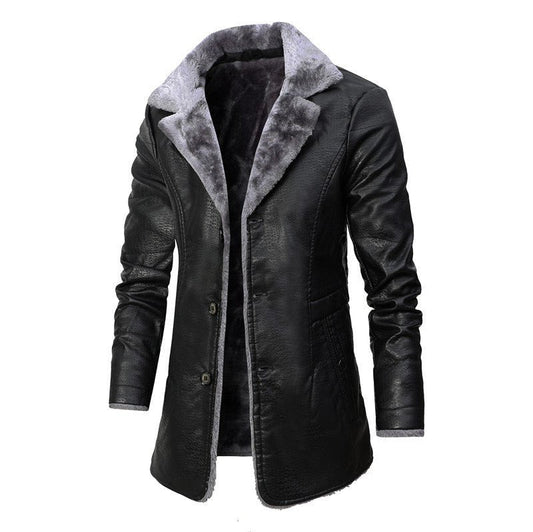 Geremia - Cappotto Uomo Collo Rovesciato Stratificato