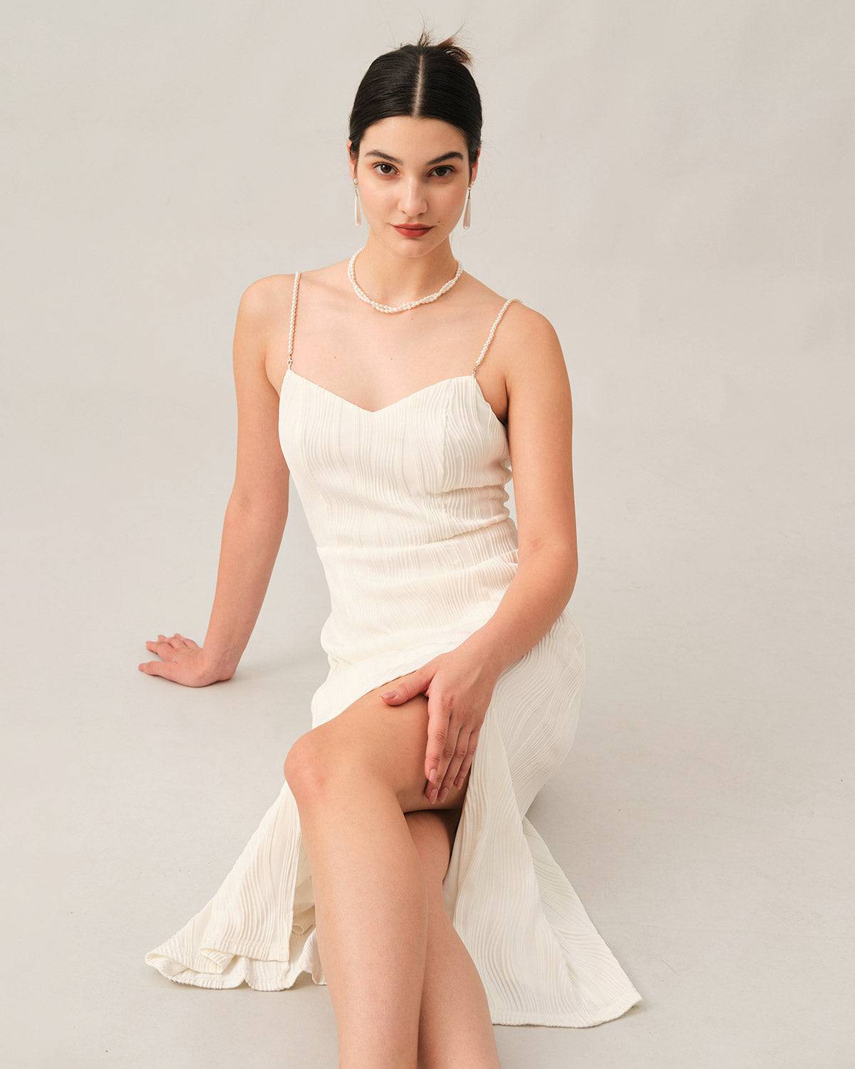 Flora - Abito Midi Donna Elegante Raffinato