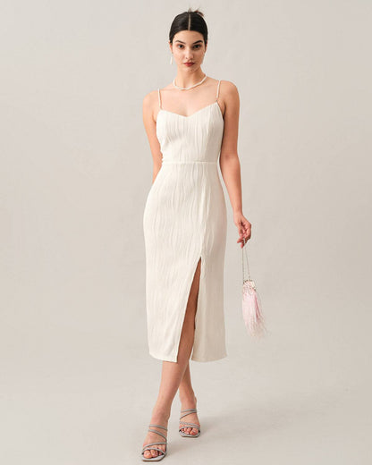 Flora - Abito Midi Donna Elegante Raffinato