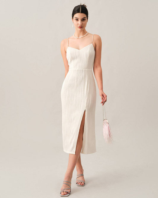 Flora - Abito Midi Donna Elegante Raffinato