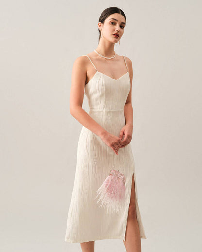 Flora - Abito Midi Donna Elegante Raffinato