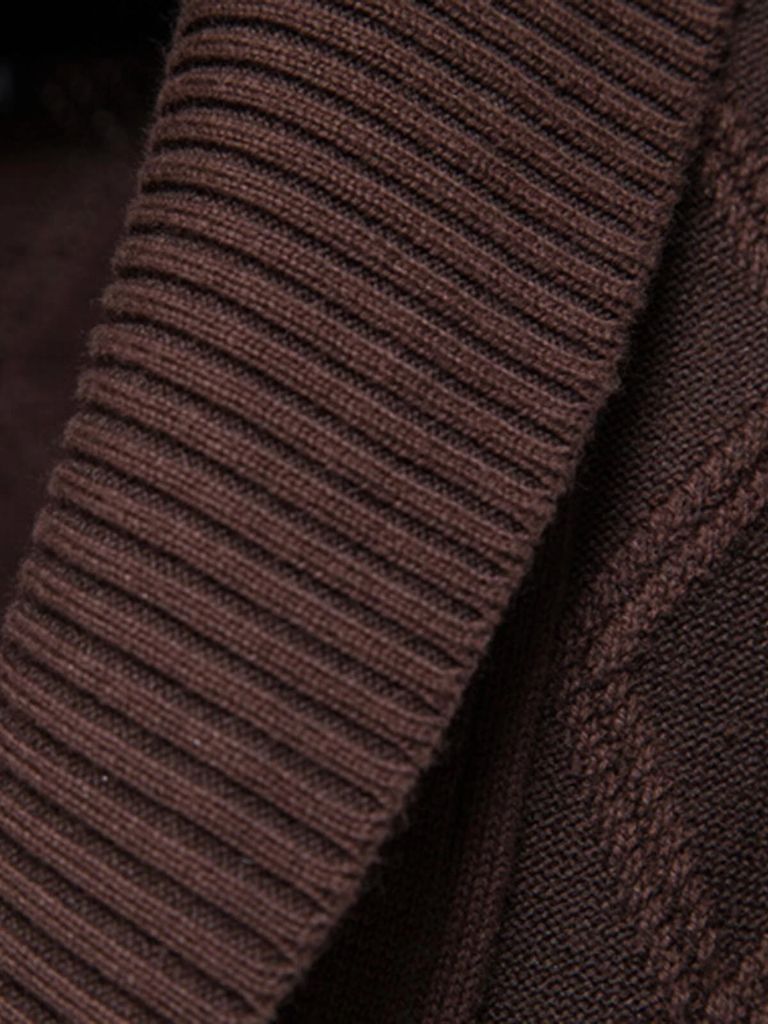 Tigrano - Cardigan Minimalista Elegante Da Uomo