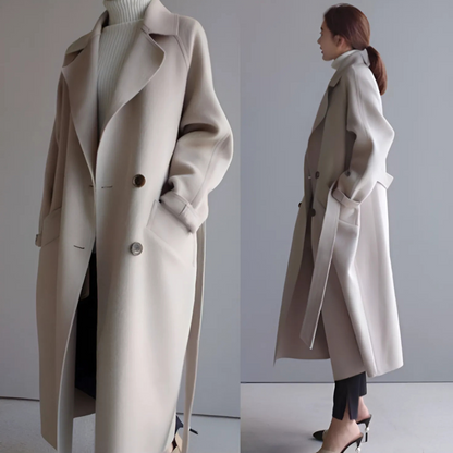 Cristina – Cappotto Classico in Lana Morbido e Confortevole
