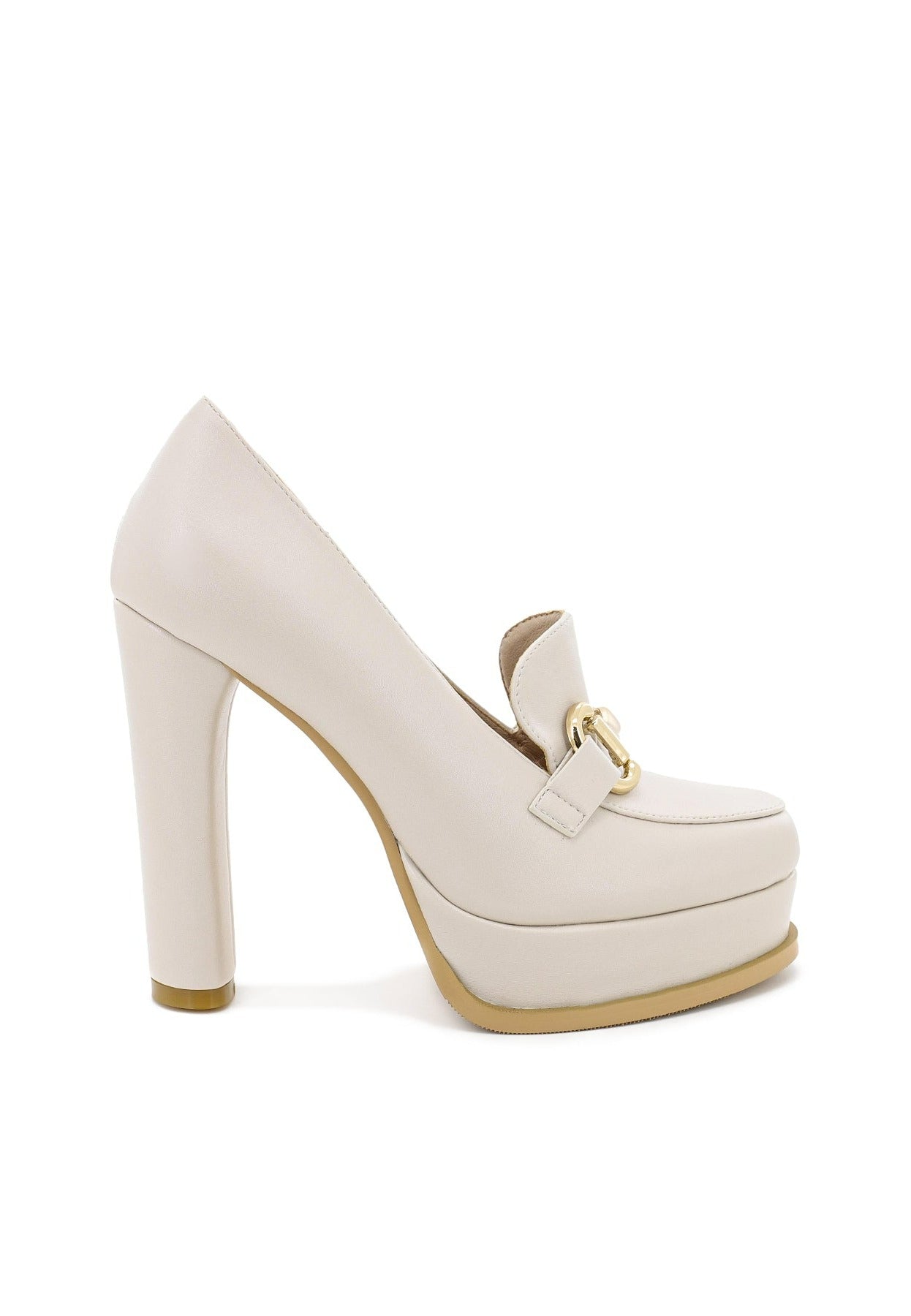 Nicolina – Mocassini in Ecopelle con Tacco Donna