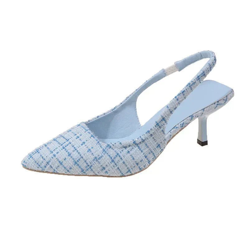 Kirsten – Scarpe Slingback Donna Eleganti con Tacco Comodo