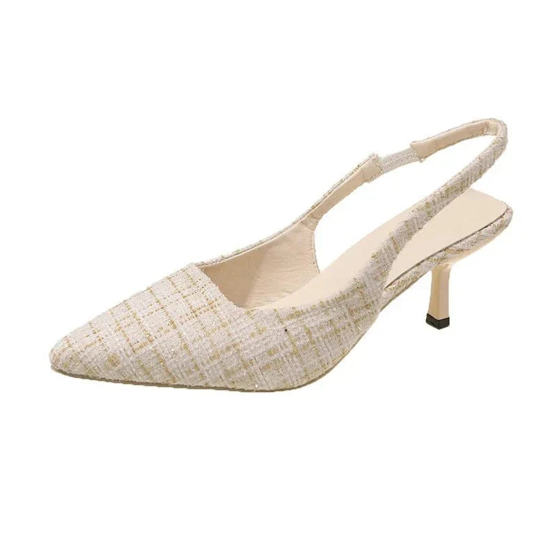 Kirsten – Scarpe Slingback Donna Eleganti con Tacco Comodo