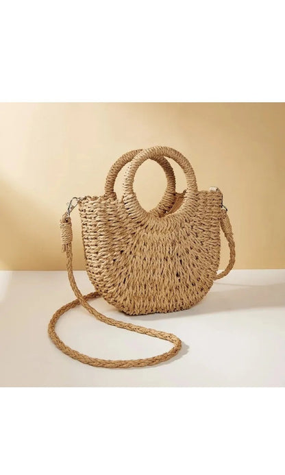 Elda - Borsa da Spiaggia Donna Boho Intrecciata