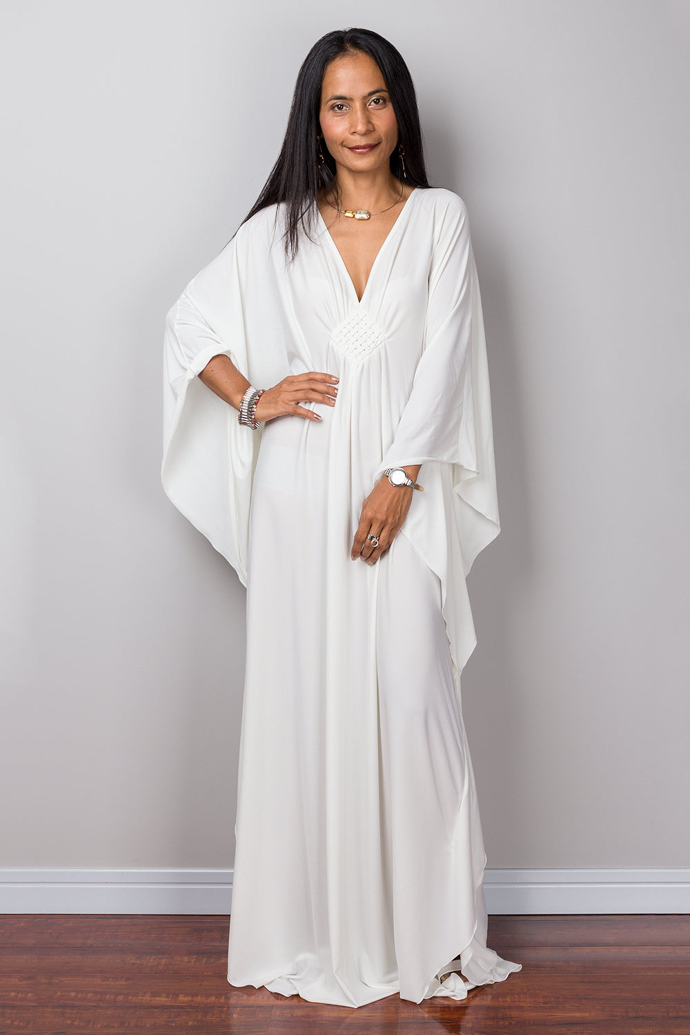 Massima – Kaftan Bianco Donna