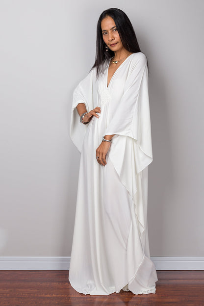 Massima – Kaftan Bianco Donna