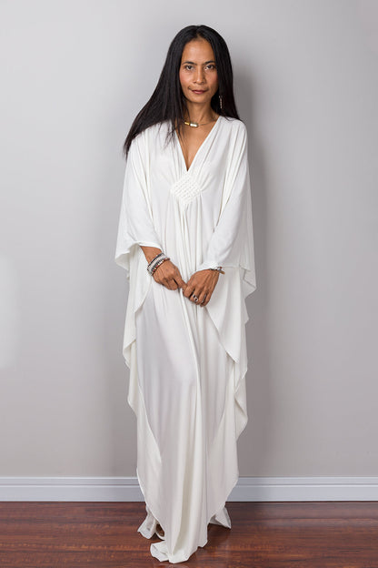 Massima – Kaftan Bianco Donna
