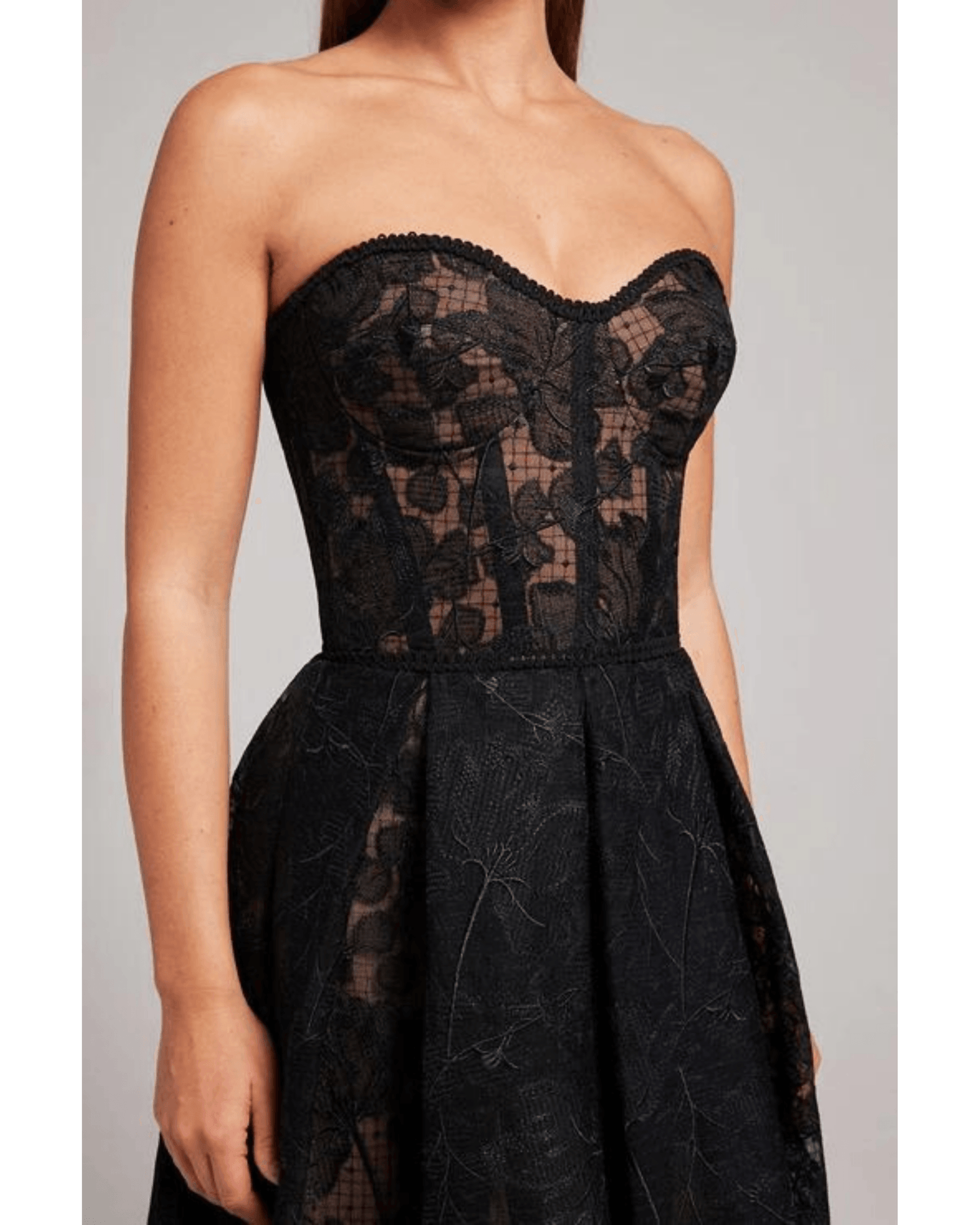 Cinzia - Abito Nero Donna Elegante Moderno