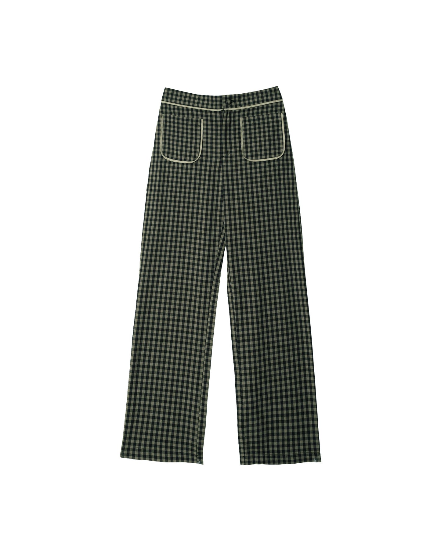 Concetta - Pantalone Casual a Quadri Elegante da Donna
