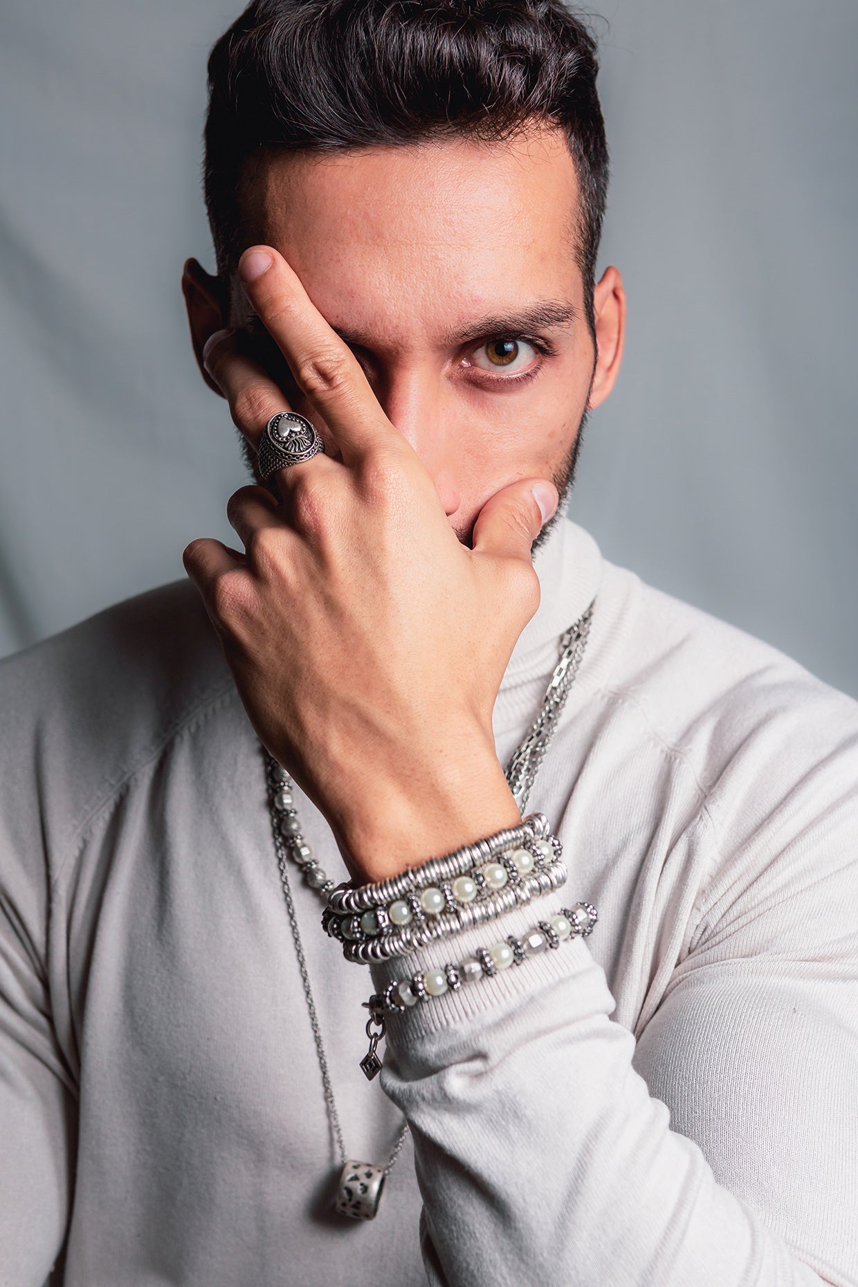 Nicandro - Bracciale Uomo Elegante Raffinato Moderno