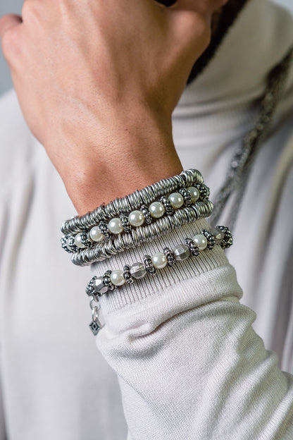 Nicandro - Bracciale Uomo Elegante Raffinato Moderno