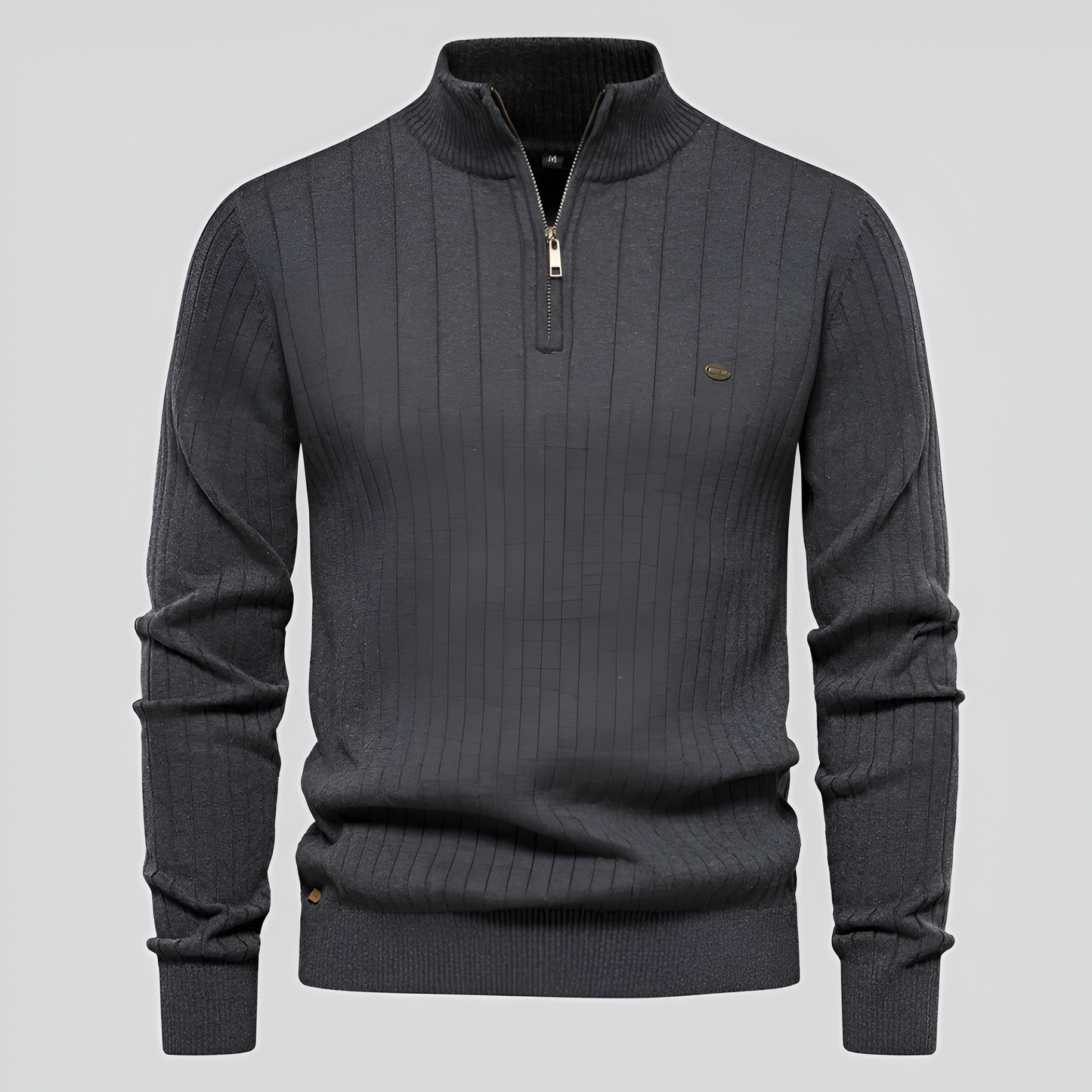 Fabio - Maglione Uomo con Zip Autunnale Elegante