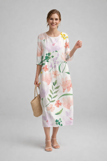 Delfina – Abito Estivo Elegante Dal Design Senza Tempo