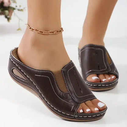 Bianca – Sandali Ortopedici Confortevoli Con Supporto Plantare Ergonomico