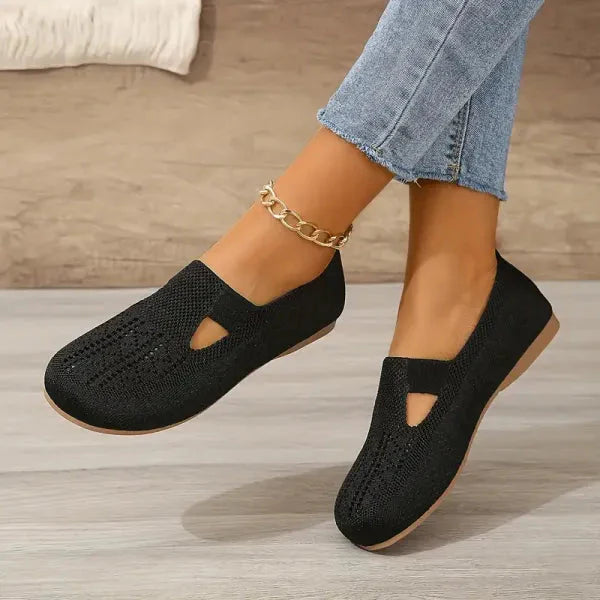 Mirinia - Scarpe Donna Comode Traspiranti Slip On Casual