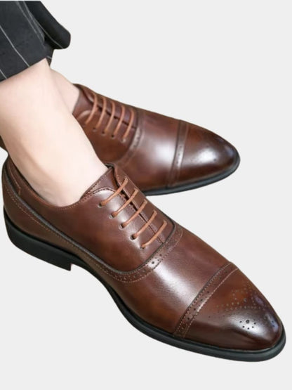 Tiberius - Scarpe Oxford Redbourne Eleganti Uomo