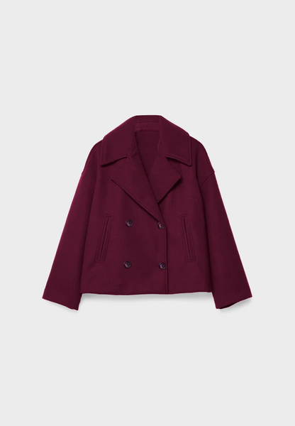 Nicole - Cappotto Corto Doppiopetto Invernale