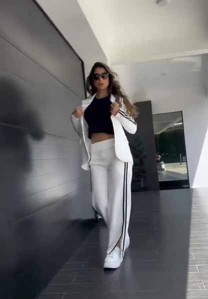 Harmony - Coordinato Donna a Righe Fantasia