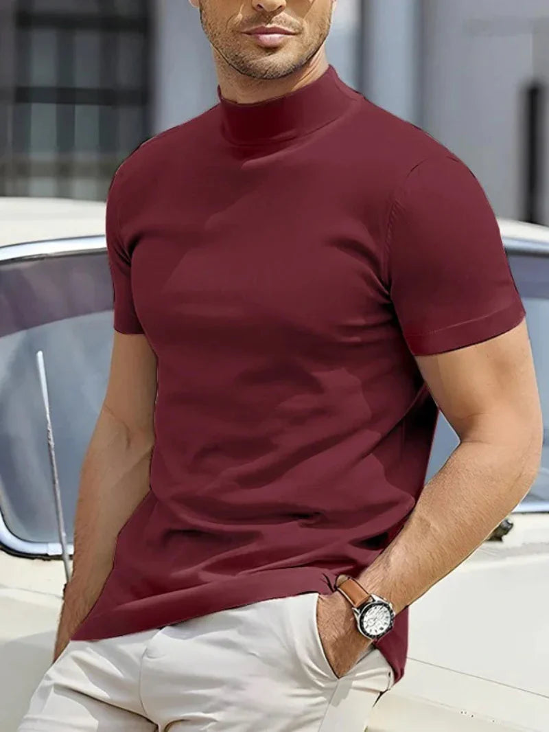 Elia – T-Shirt Da Uomo Estiva Dal Design Casual