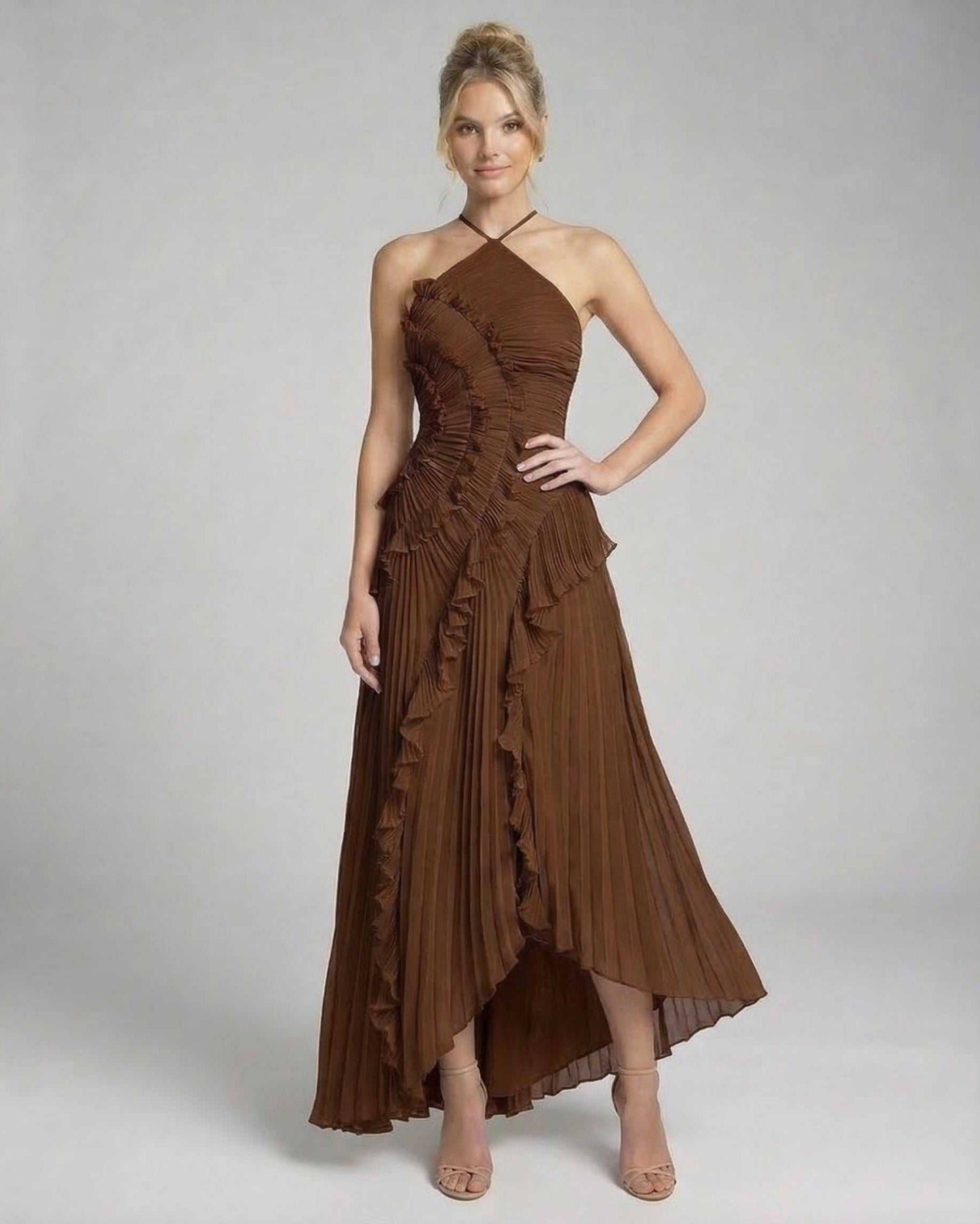Sabina - Abito Maxi Donna Elegante Femminile Moderno Versatile