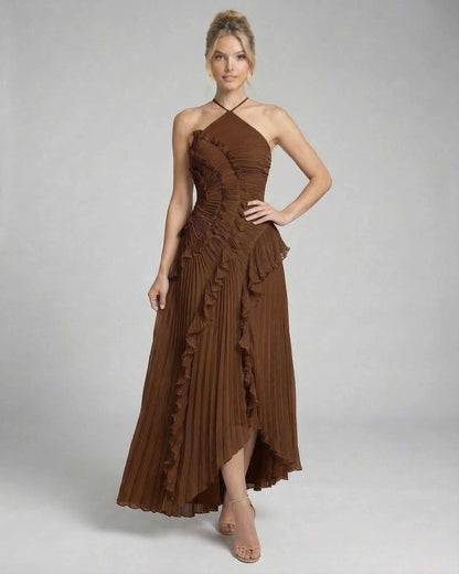 Sabina - Abito Maxi Donna Elegante Femminile Moderno Versatile